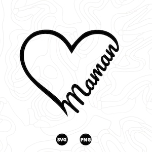 fête des mère SVG, Maman SVG, Famille SVG, Téléchargement svg, png, scanncut, cricut