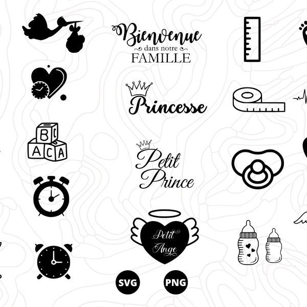 baby shower svg, Naissance SVG, Nouveau née svg, Naissance svg,empreintes de bébé svg, Téléchargement svg, png, scanncut, cricut