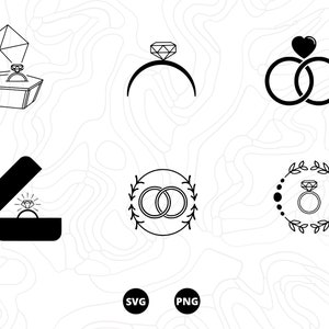 Mariage SVG, Alliances SVG, Main Coeur svg, Coeur svg, fichiers SVG, Téléchargement, png, numérique svg