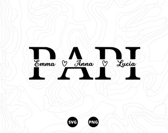 Grandpa SVG, Grandpa's Day SVG, Family SVG, Download svg, png, scanncut, cricut