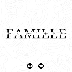 fête des mère SVG, Maman SVG, Famille SVG, Téléchargement svg, png, scanncut, cricut