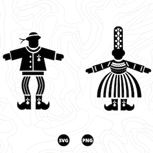 Bretagne SVG, Bigoudène svg, breton svg, Téléchargement svg, png, scanncut, cricut