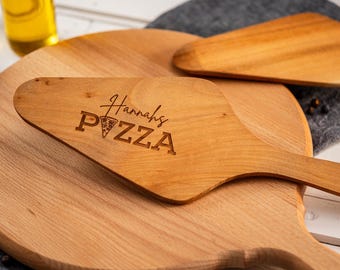 Pizzaheber, Pizzaschaufel personalisiert, Pizzabäcker, Pizzateller, Wunschgravur, Pizzageschenk, Tortenheber, Kuchenheber, Pizzagadget