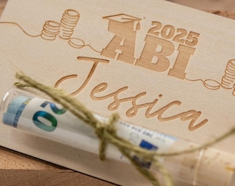 Abi 2026, Geldgeschenk Abitur, Wunscherfüller Schule, Schulabschluss, Abifete, Absolvent, Abitur, Karte, Geld schenken Schulabschluss