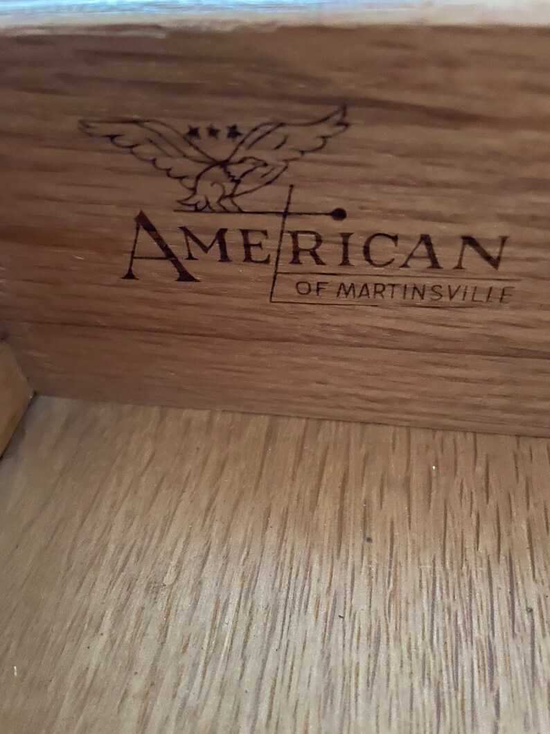 Soldvintage MCM Dresser Credenza Nightstand Bedside Table Storage Etsy