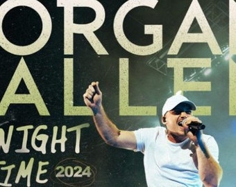 Morgan Wallen One Night at a Time Tour Ticket Stub Keepsake| Surprise Gift Ticket| Instant Download | Canva Template |Printable Template