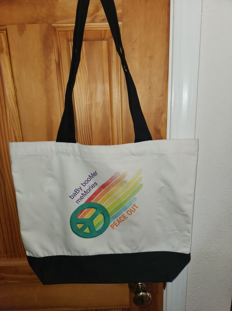 Peace Out Tote Bag