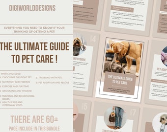 The Ultimate Guide to Pet Care: A Comprehensive Handbook for New Animal Owners