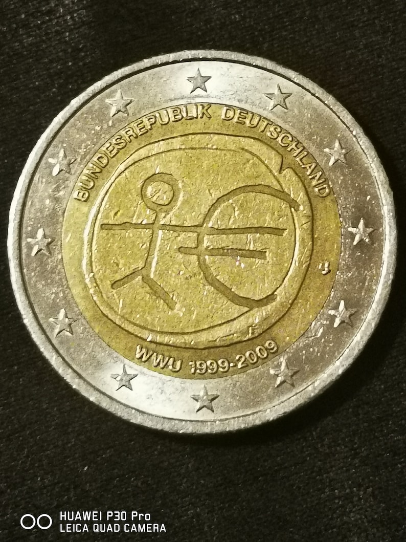 2 Euro Bundesrepublik Deutschland Wwu 1999 Bis 2009 Wert