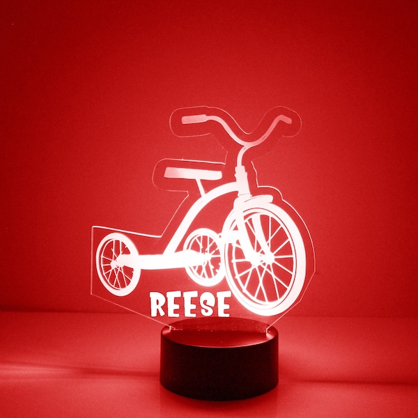 Tricycle Night Light Etsy