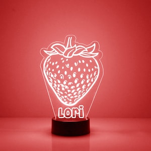 Strawberry lamp - Etsy 日本
