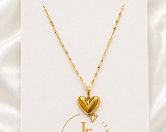 Conjuntos delicados de oro de 18k de Dubái con cierre de rosca