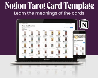 Notion Tarot Card Template