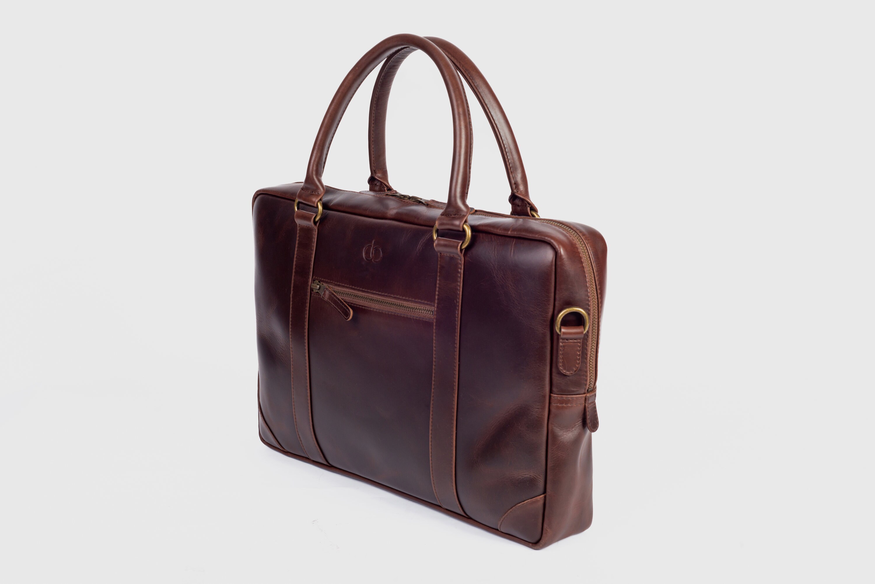 Premium Handmade Leather Laptop Bag for Men, Business Bag, Leather Office Bag, Leather Shoulder