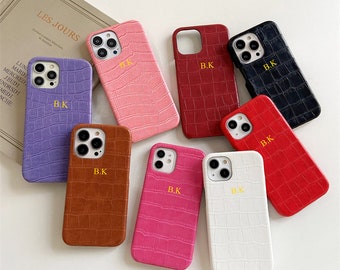 Purple LV iPhone 12 Case