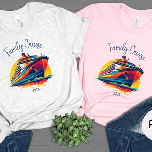 Family Cruise Tee ShirtsCruise Ship Shirt Matching Cruise Tee Shirts 2023 Matching t-shirts Holiday Family Vacation Shirts Cruise Squad Gift