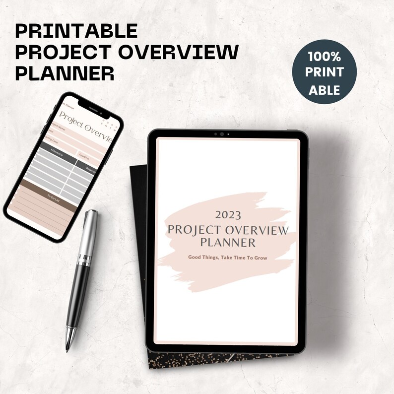 2023 Project Overview Printable Project Progress Tracker Etsy M xico