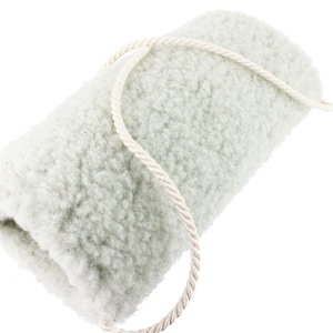 Merinowolle Muff mit Tasche, Winter Damen Handwärmer Merinowolle, Damen Armwärmer Bild 8