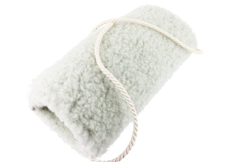 Merinowolle Muff mit Tasche, Winter Damen Handwärmer Merinowolle, Damen Armwärmer Bild 8