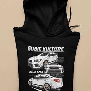Custom Subie Kulture S209 STI hoodie