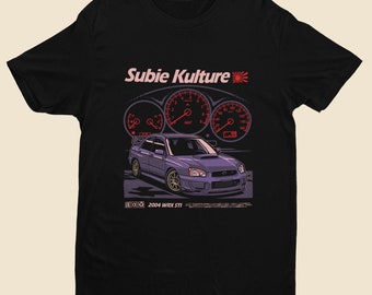 Camiseta gráfica personalizada de Subie Kulture WRX/STI