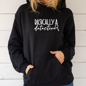 Embroidered Sweatshirt, True Crime, True Crime Gift, True Crime Junkie, Cute Sweatshirt, Xmas Gift, Serial Killers, Embroidered Hoodie