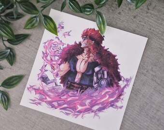 ONE PIECE Eustass "Captain" Kid Print