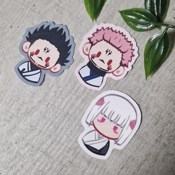 Jujutsu Kaisen Stickers | Ryomen Sukuna, Uraume | Simple Collection