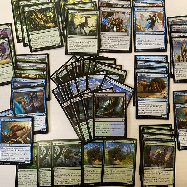 Magic the Gathering 60 Deck Etsy