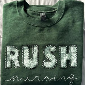 Sudadera con patchwork inverso