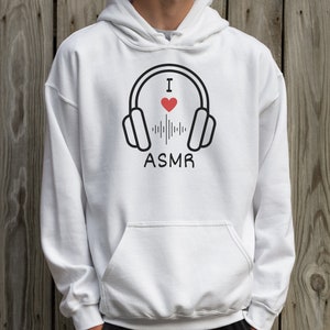 ASMR Stuff, ASMR Gift, ASMR Sweatshirt, Relaxation Hoodie, Graphic Hoodie, Unisex Heavy Blend Hooded Sweatshirt, asmr t-shirt