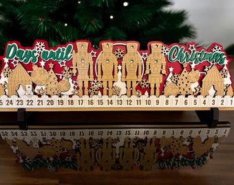 Nutcracker Christmas Countdown Calendar