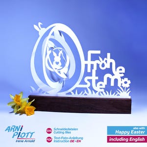 Fichier de plotter de Pâques, pop-up d'oeuf de Pâques 3D, fichier de plotter de bloc de décoration de Pâques, plotter de cadeau de Pâques, plotter de papier Joyeuses Pâques, souvenir