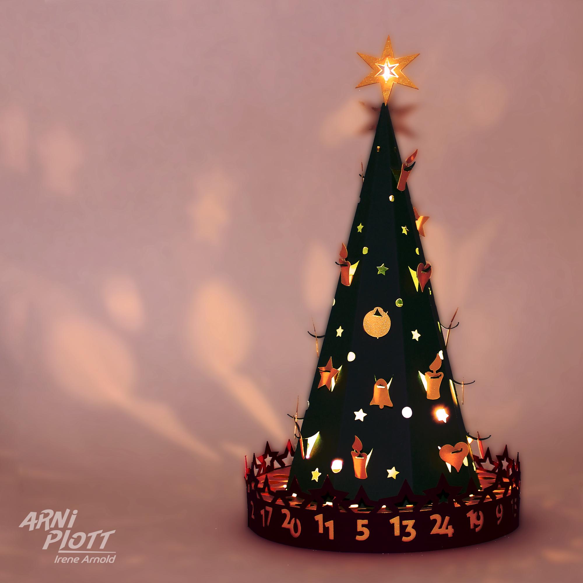 Plotter File Advent Calendar SVG for Vouchers, Scratch Cards, Chocolate ...