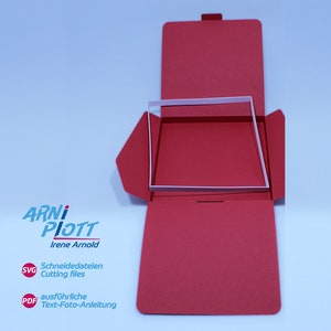 Arquivo plotter – caixa de presente, caixa, envelope, embalagem para cartões com objetos dobráveis ARNi-Plott (005)