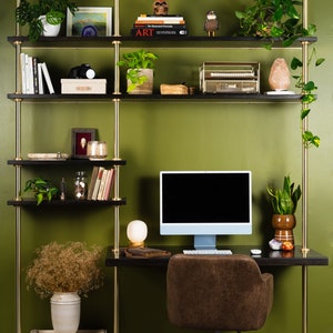The Tuscan Desk & Shelf System image 1