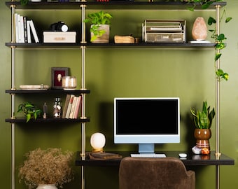 The Tuscan Desk & Shelf System