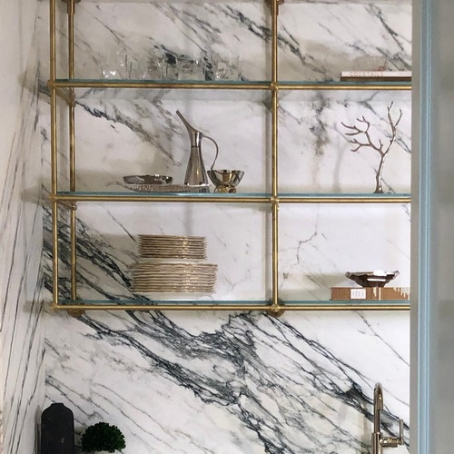 Brass Shelf Fully Customizable Made to Order Etsy