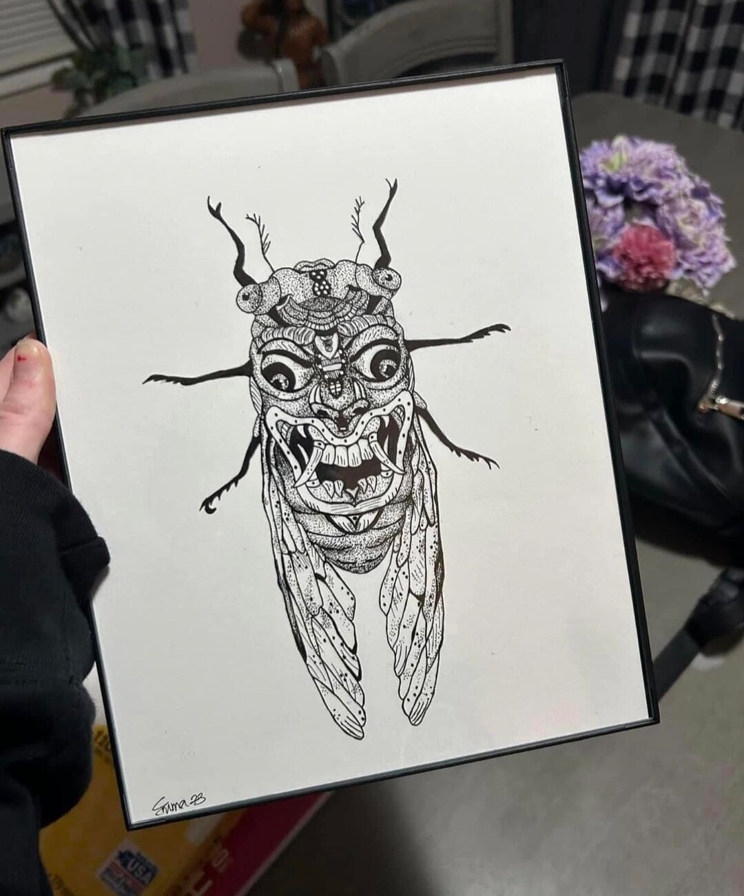 Cicada Ink Print - Etsy