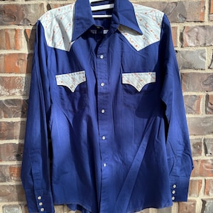 vintage 70’s Karman western Blouse