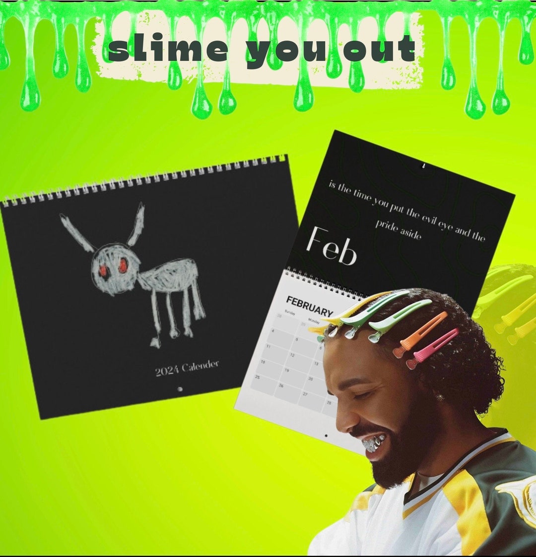 Ovo Drake 2024 Calendar for All the Dogs Calendar for the Etsy