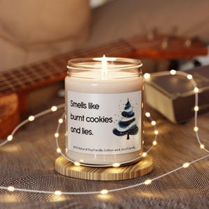 Humorous Christmas Gift, Adult Christmas Gift, Funny Christmas Candle, Secret Santa Gift, Holiday Decor Candle, Holiday Gift for Friends