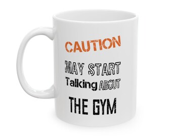 Gym Lovers Mug, Funny Gym Gifts, Fitness Lovers Coffee Cup, Gym Presents, Gym Trainer Funny Gift, Funny Gym Coffee Mug, Bodybuilder Cup.