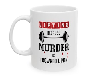 Weight Lifting Mug, Weight Lifter Cup, Funny Workout Mug, Crossfit Cup for Gift, Funny Gym Lover Gift, Gym Mug, Lifting Coffee Cup.