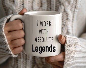 Mug for Colleagues, Funny Work Gifts, Work Colleague Gifts, Secret Santa for Work, Funny Mugs Coworkers, Coworker Bday Gift, Funny Work Mug