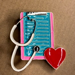 Healthcare Enamel Pin