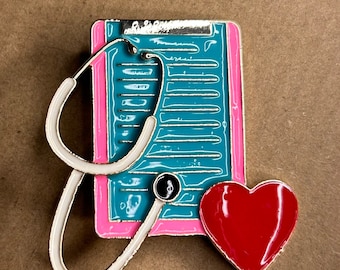 Healthcare Enamel Pin