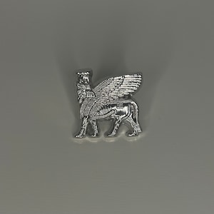 Lamassu (Assyrian Winged Bull) Pin