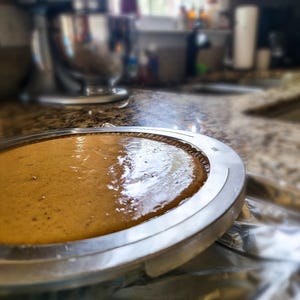 Double Vanilla Pumpkin Pie recipe