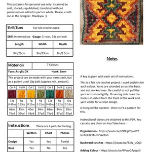 Aztec Bag Crochet Pattern - Etsy